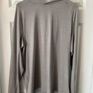 lululemon Men's Heather Gray Drysense Hoodie